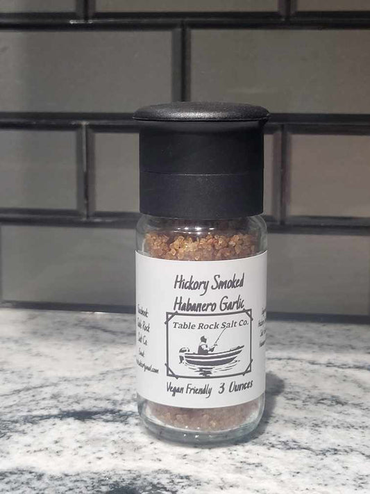 Hickory Smoked Habanero Garlic Sea Salt