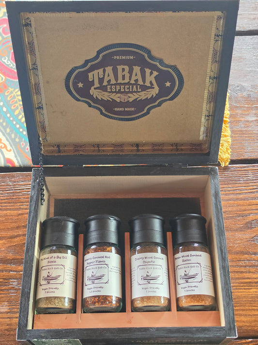 4 Pack Grinder Cigar Gift Box