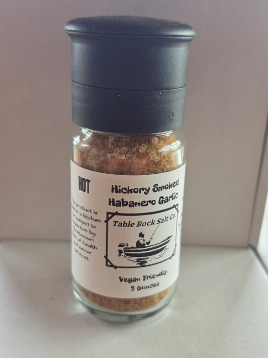 Hickory Smoked Habanero Garlic Hot Sea Salt